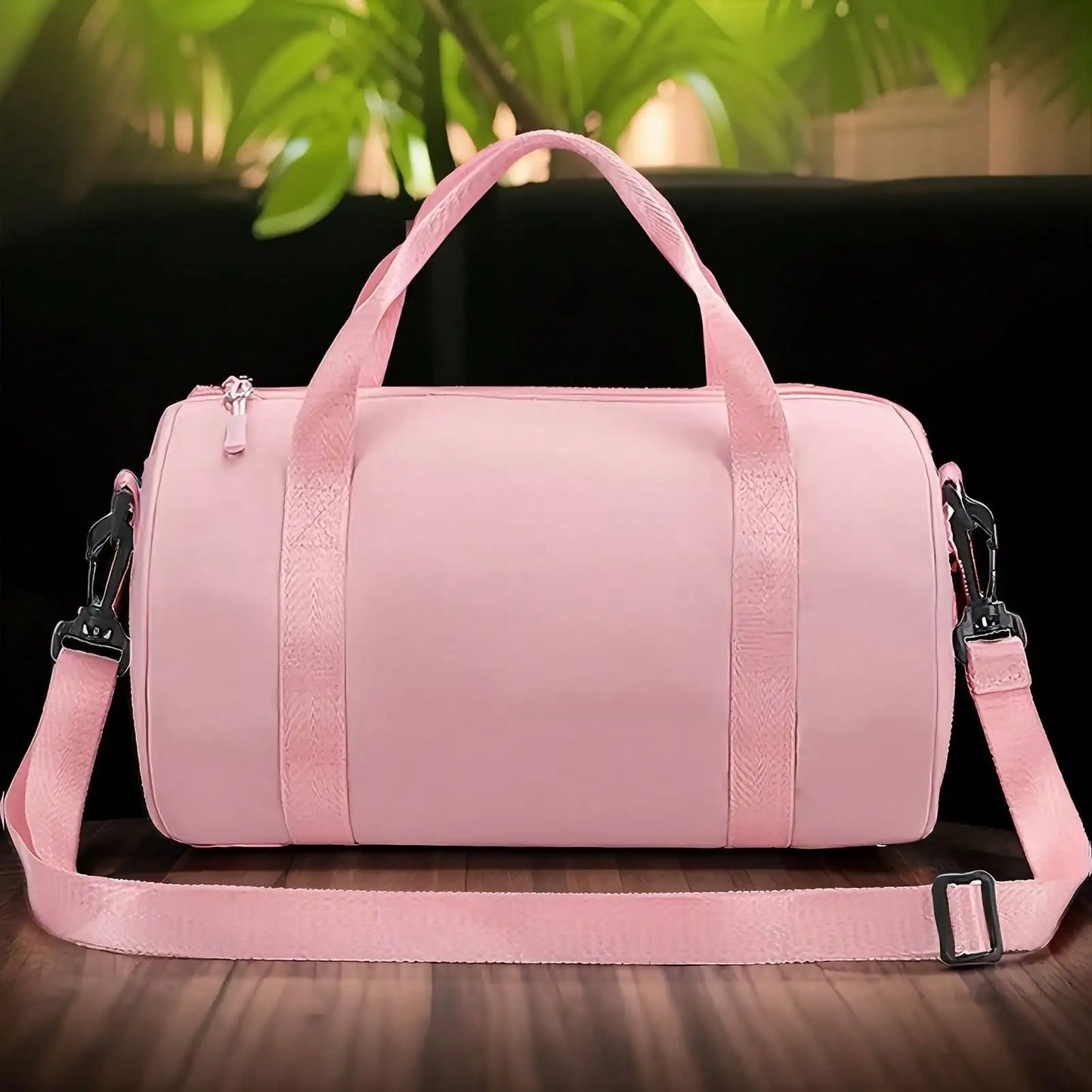 Mini Gym Bag Small Barrel Duffle Crossbody Tote For Women Men Workout Bag Lightweight For Weekender Travel Sports Yoga Fitness Dance by S And B Enterprise
