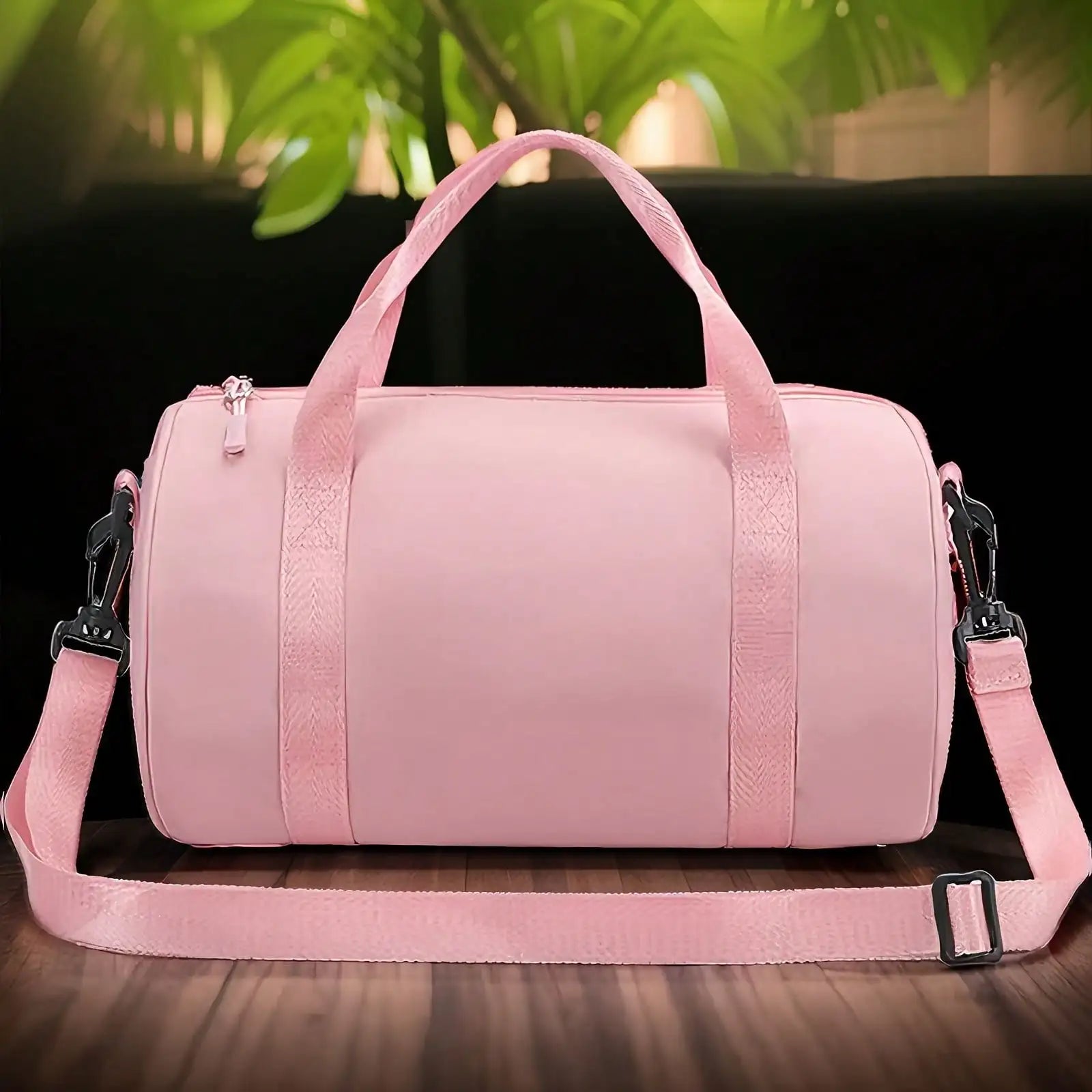 Mini Gym Bag Small Barrel Duffle Crossbody Tote For Women Men Workout Bag Lightweight For Weekender Travel Sports Yoga Fitness Dance by S And B Enterprise