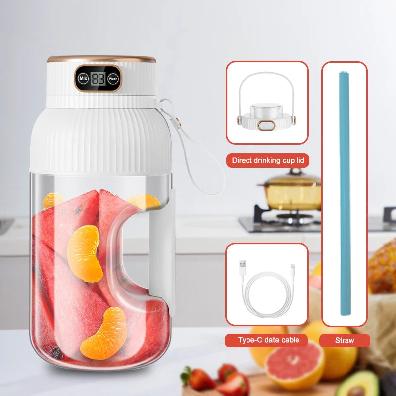 Portable USB Juicer Blender For Fruits And Smoothies by S And B Enterprise