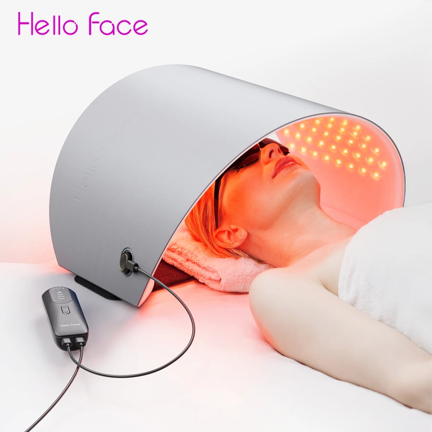Hello Face L6 510K Red and infrared Light Mask 720 LED Chips Panel Facial Body Skin Rejuvenation Home Care Salon Device