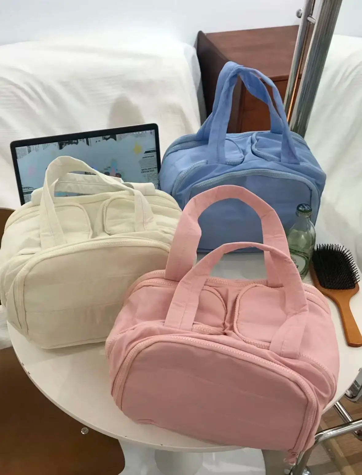 Multi Opening Makeup Bag, Suitable for Commuting, Travel, and Home, Suitable for Makeup and Grooming Storage by S And B Enterprise