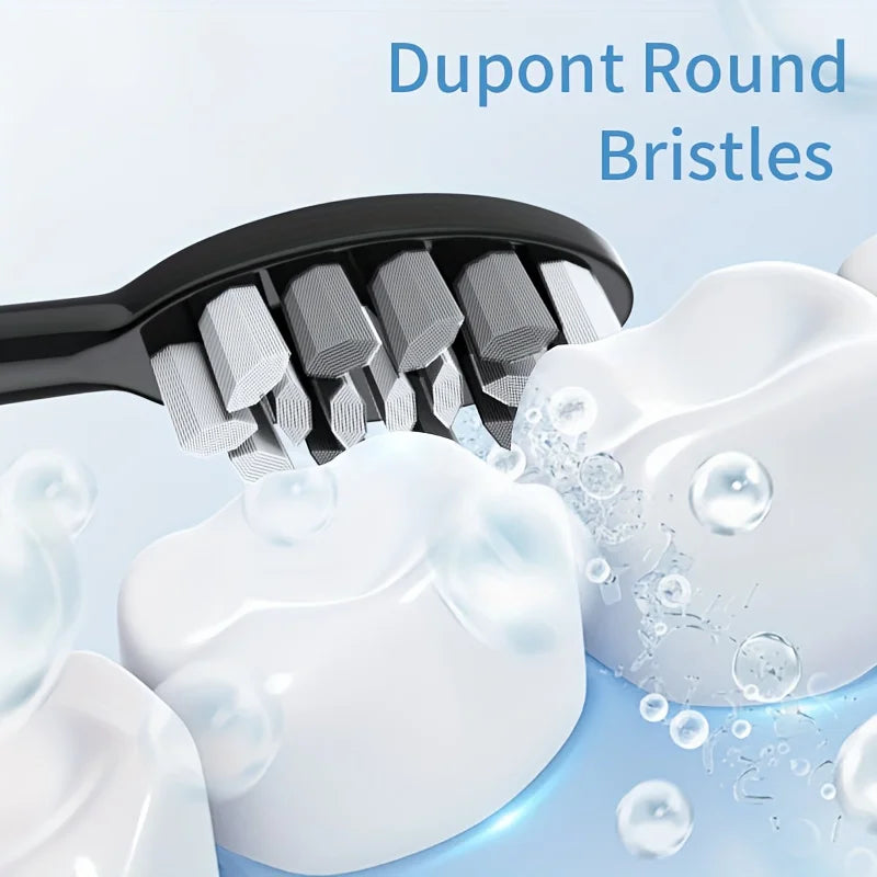 Electric Rotary Toothbrush With Timer Waterproof Rechargeable