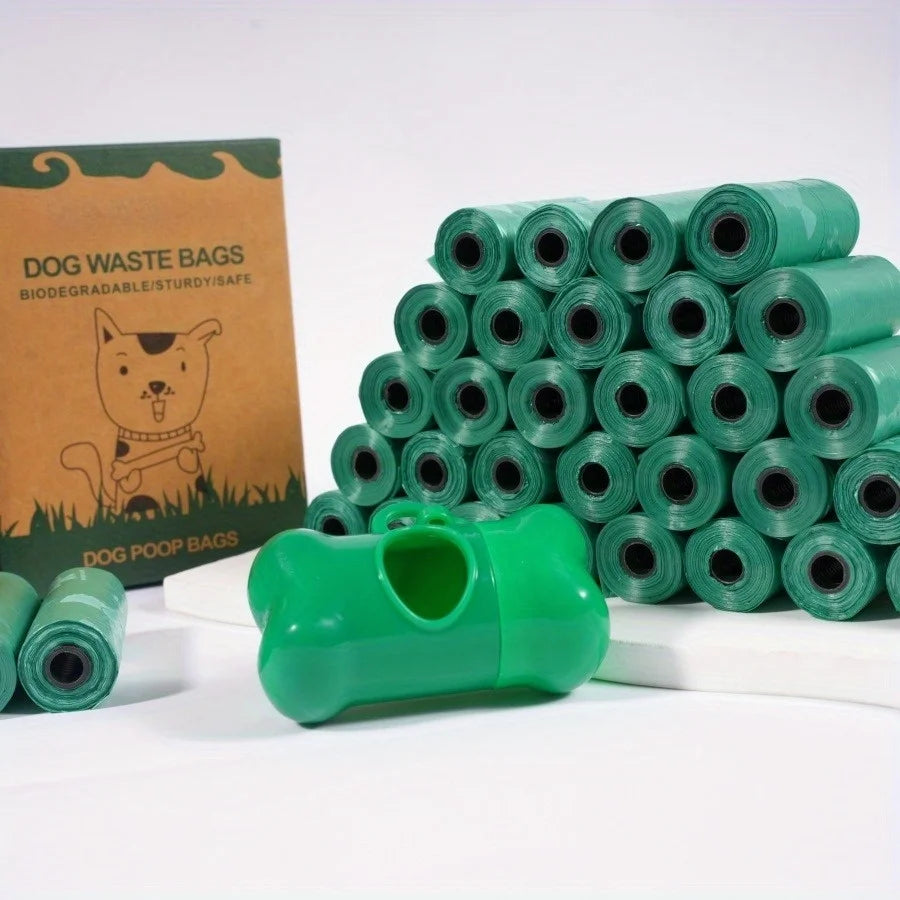 Pet Poop Bags 8 Rolls 120 Bags Scented And Unscented Options by S And B Enterprise
