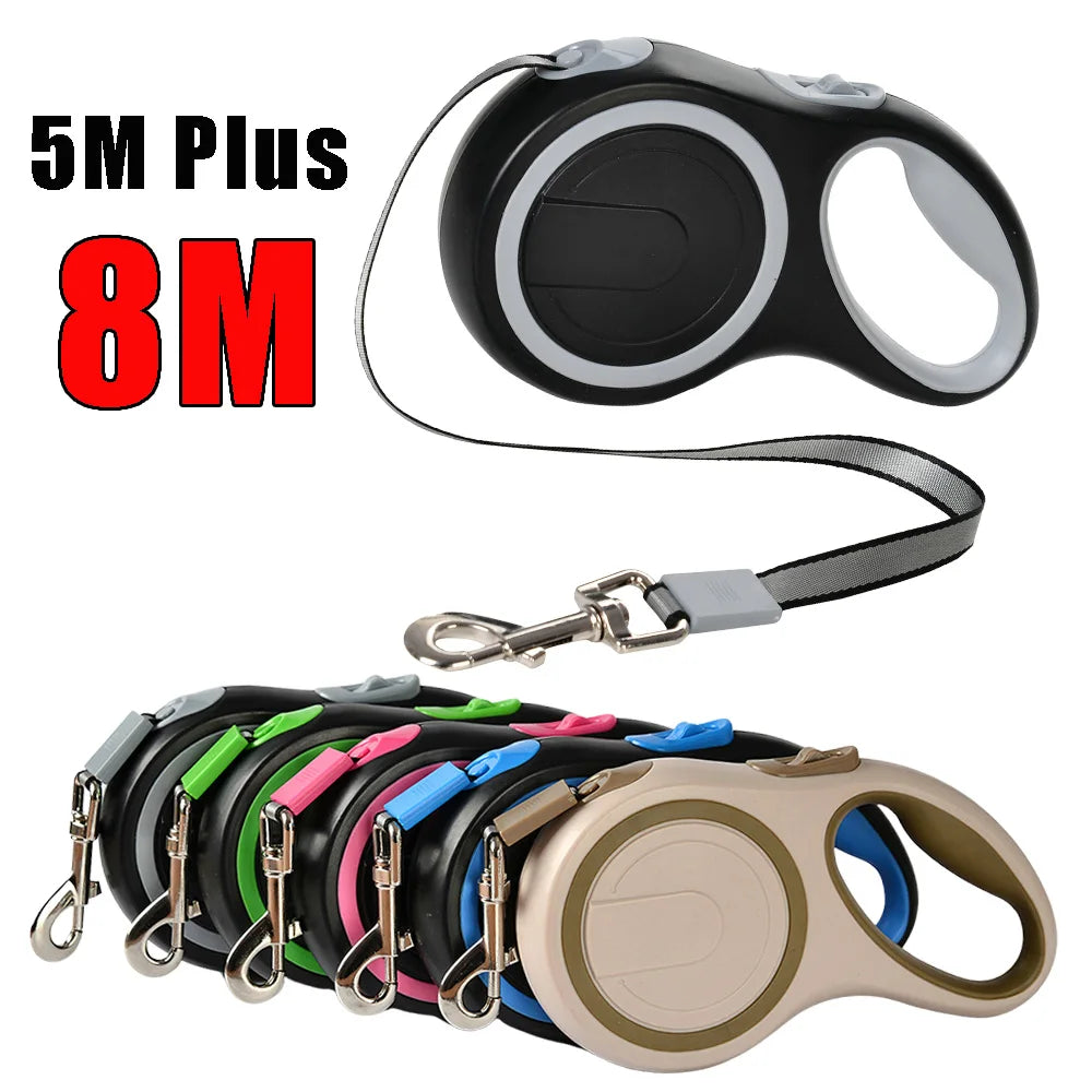 Retractable Dog Leash For Pets Adjustable And Durable by S And B Enterprise