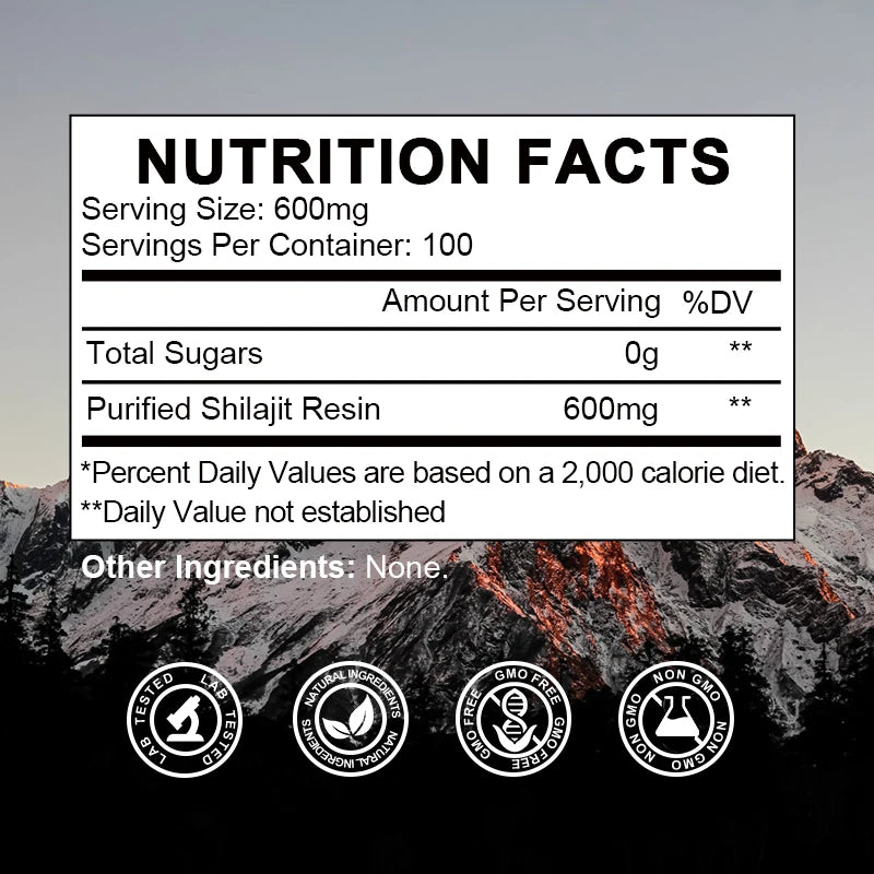 Beworths Shilajit Resin 100 Percent Pure Himalaya Health Supplement