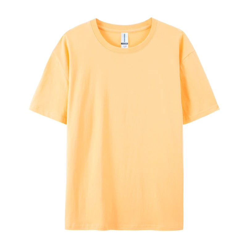 UDDIYANACN 100 Percent Cotton T Shirt Logo Print Crewneck Tee