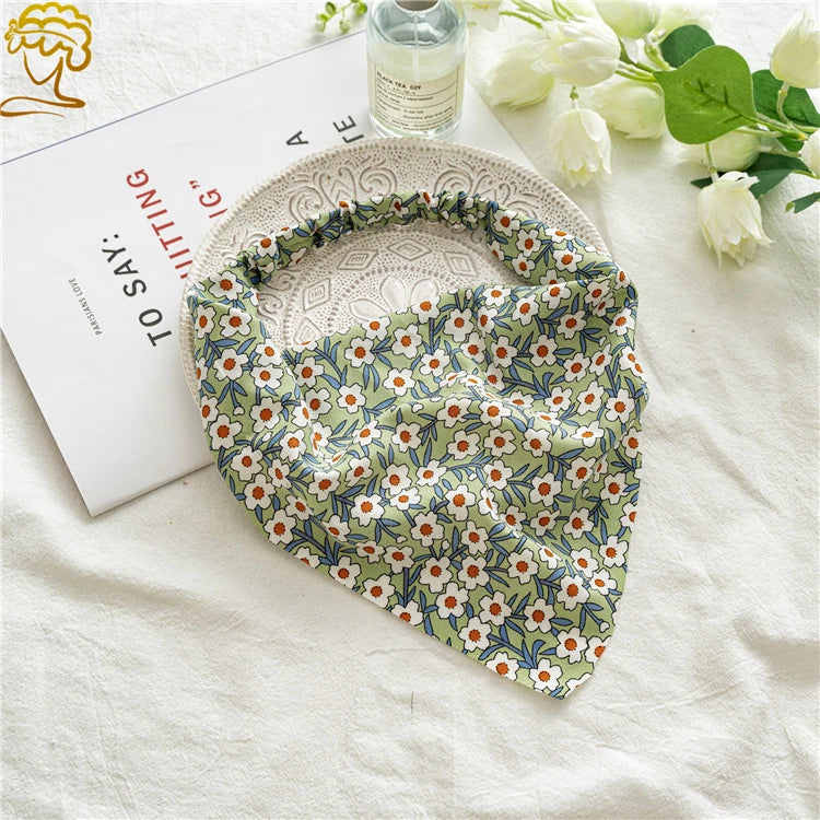 Bohemia Bandana Hair Scarf For Women Paisley Vintage Headwear