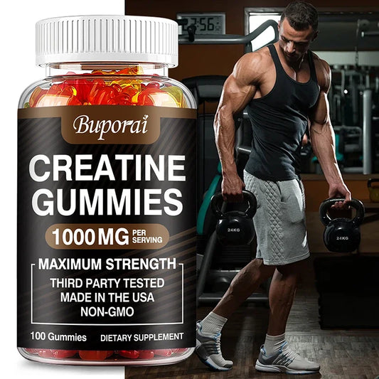 PslalaeCharge Creatine Monohydrate Gummies For Athletic Performance