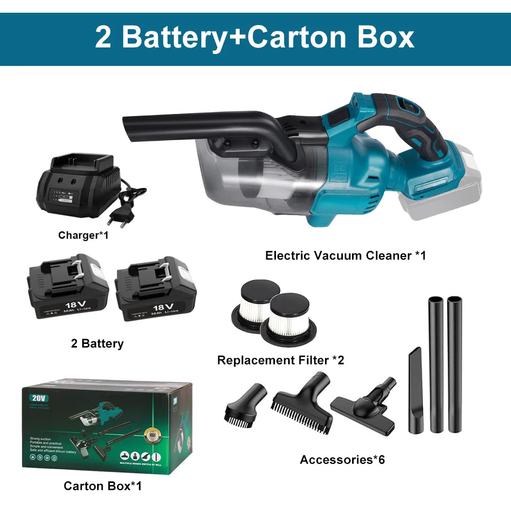 YEARTOP Cordless Handheld Vacuum Multifunction For Makita 18V Battery by S And B Enterprise