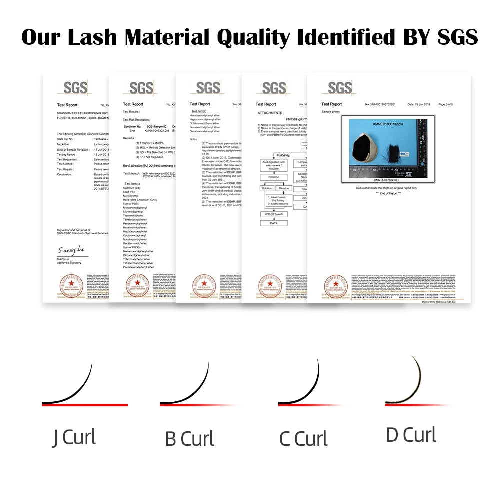 Nagaraku Natural Look False Eyelashes Individual Lashes Salon Quality