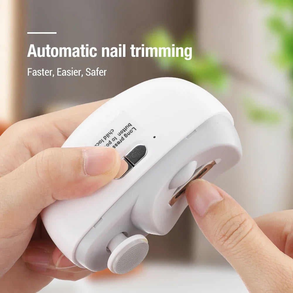 AFDEAL 2 In 1 Electric Nail Clippers Anti Splash Baby Nails by S And B Enterprise