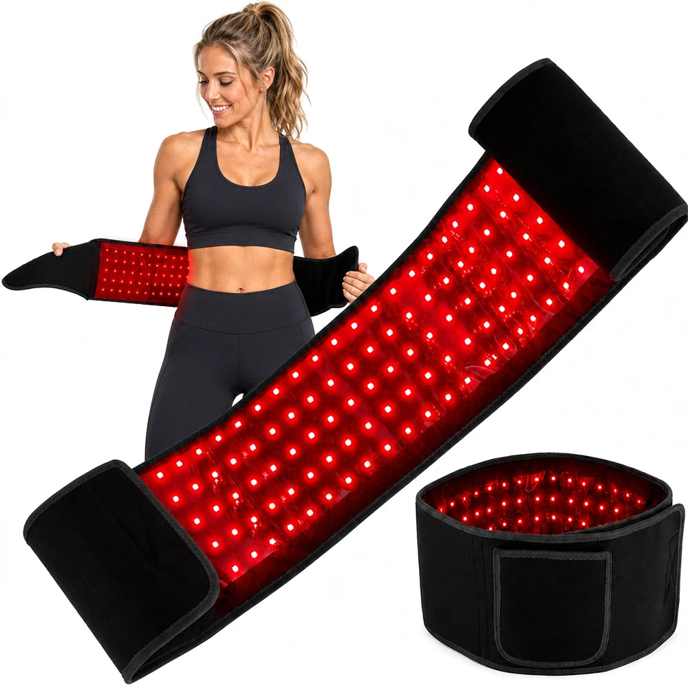 Red Light Therapy Belt 660nm 850nm Near Infrared For Muscle Relief by S And B Enterprise
