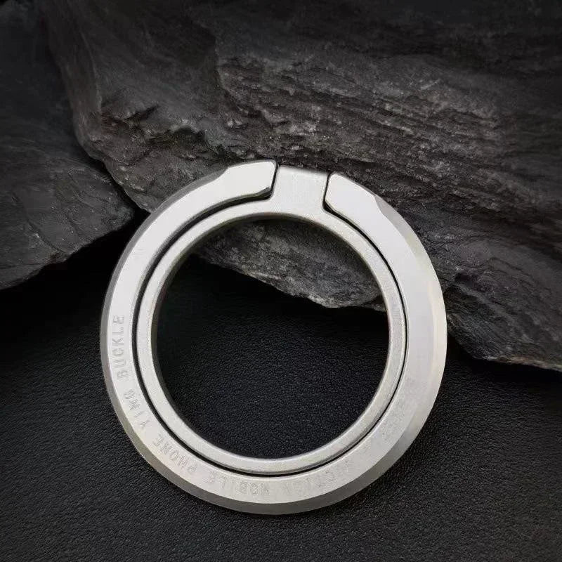 Magnetic Ring IPhone Holder For MagSafe Removable Grip Stand for iPhone Support Portable Mobile Phone Magnet Foldable Bracket by S And B Enterprise