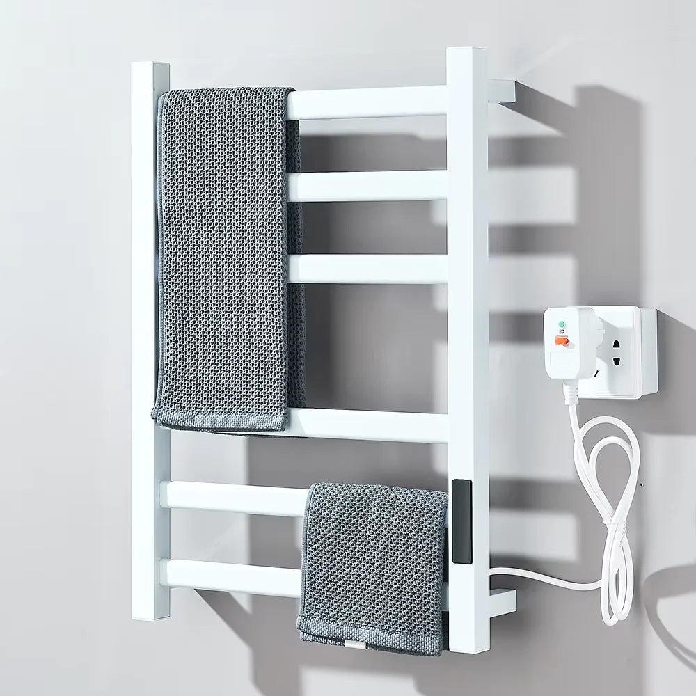 Shinesia Electric Towel Warmer Rack With Digital Display And Temperature Control by S And B Enterprise