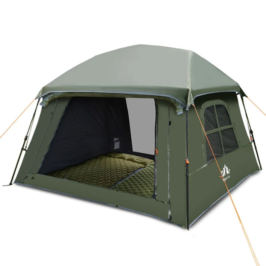 Night Cat Dark Room 4 Person Pop Up Tent Waterproof by S And B Enterprise
