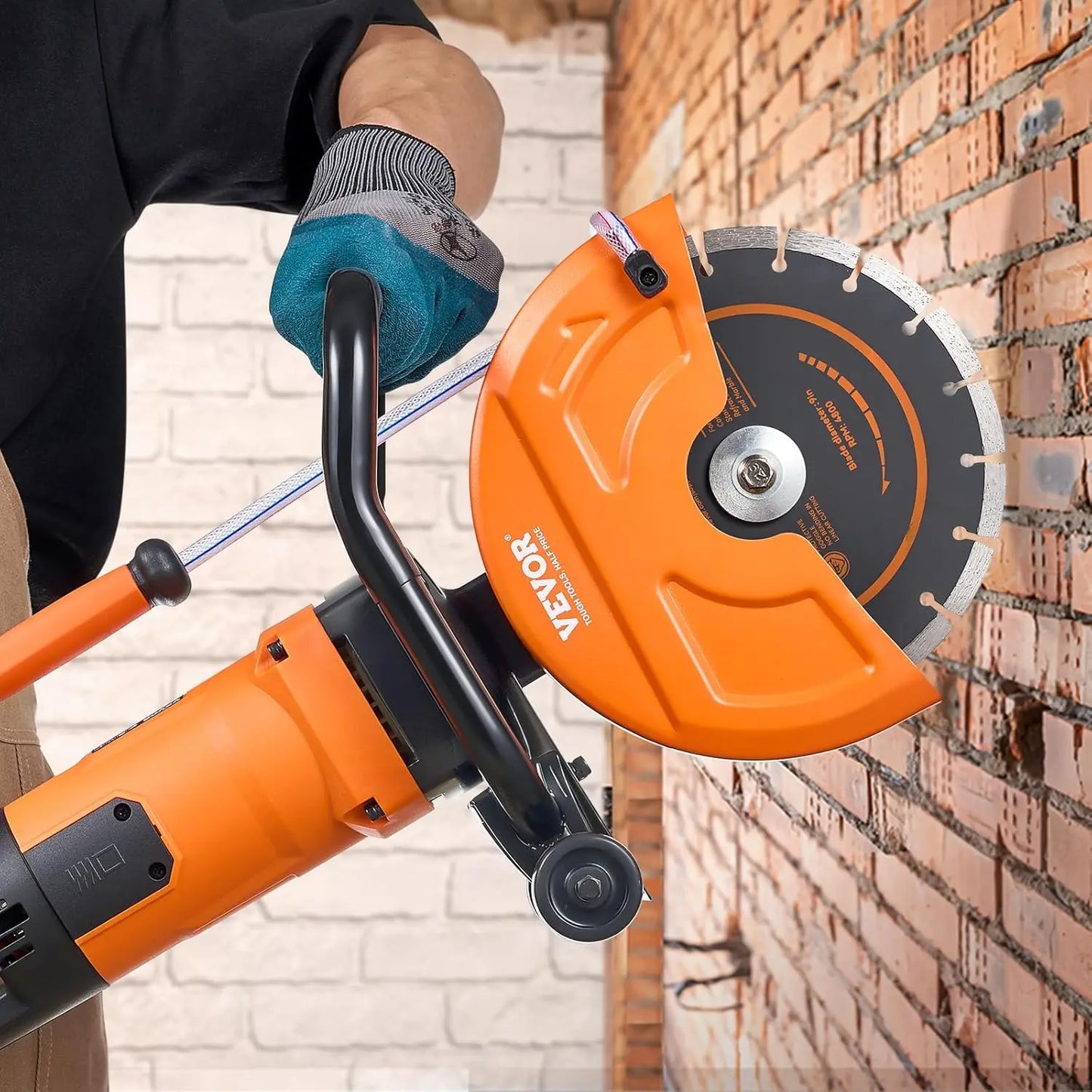 Concrete Circular Saw With Wet Dry Cutting And Water Pump