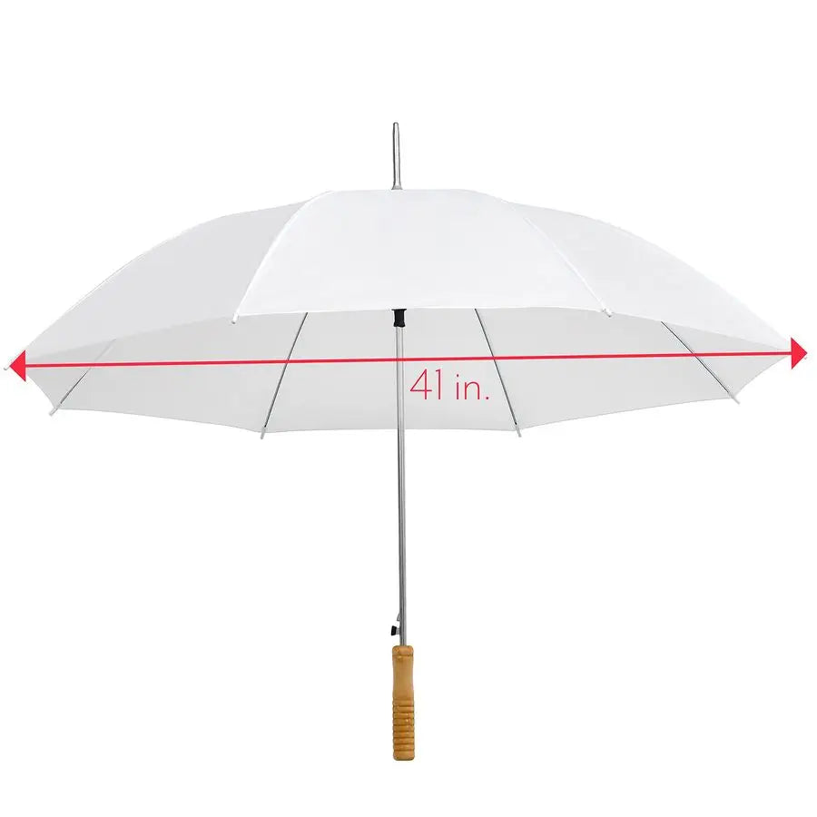 7 Pack Manual Open Umbrellas With Nylon And Polyester Canopy