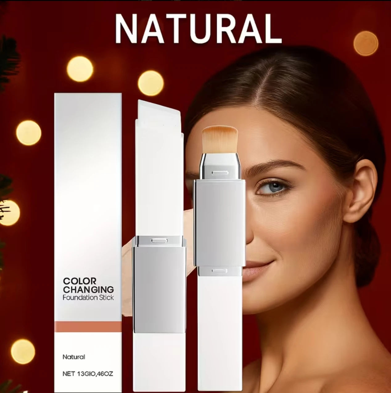 2 In 1 Concealer Foundation Stick Waterproof And Sweatproof