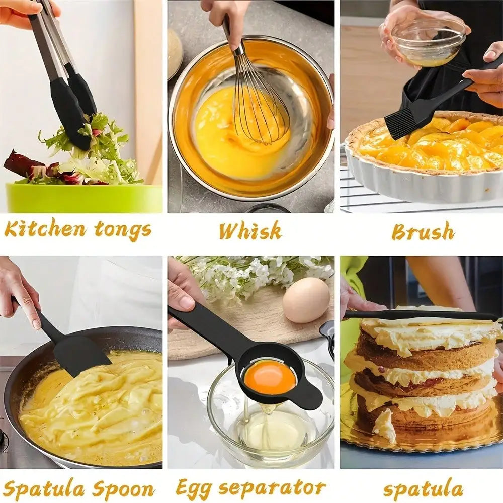 7PC Food Grade Stainless Steel Mixing Bowls Set,Kitchen Bowl, Salad Bowl, Metal Mixing Bowl,Nesting Stackable Deep Basin with Sealed Lid,BPA Free Dishwasher Safe for Cooking Prep,Fruit Washing, Marinating, Salad Making,Food S by S And B Enterprise