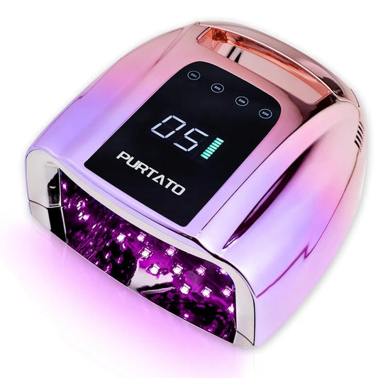 96W UV LED Nail Lamp With Smart Sensor Four Timers