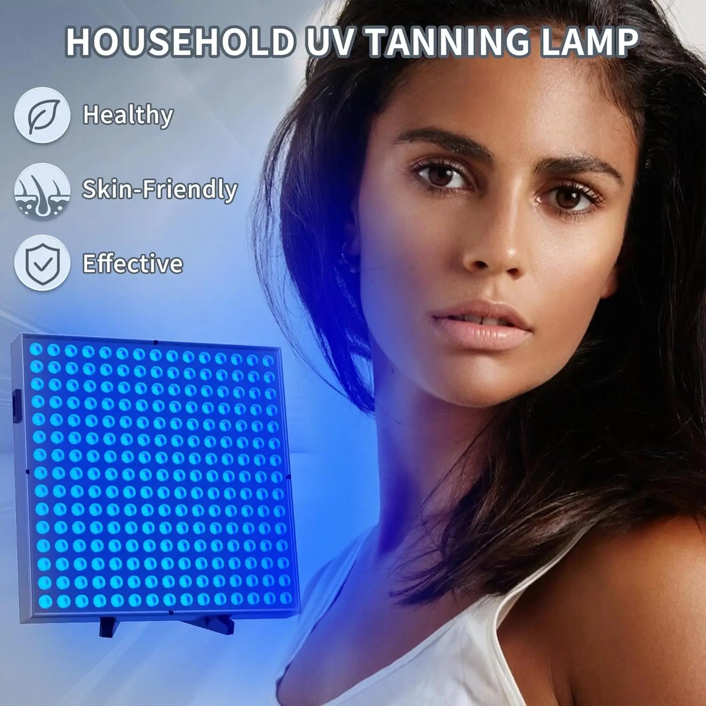 Tanning Lamp 45W Face and Body Solarium for Home Use