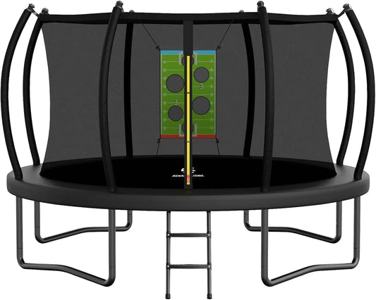 Outdoor Recreational Trampoline With Safety Enclosure And Rust Resistant by S And B Enterprise
