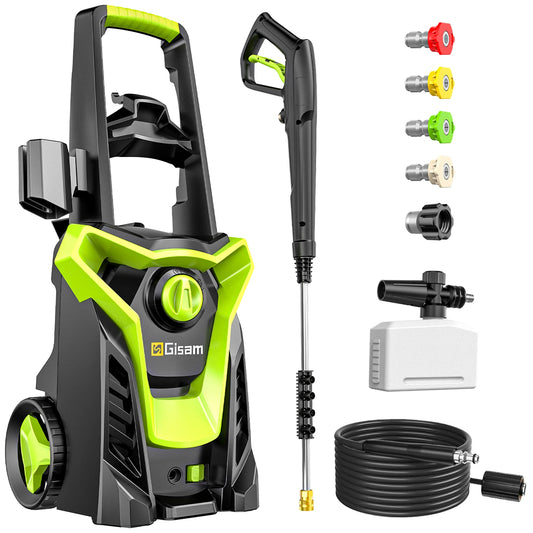 Gisam Electric Pressure Washer 4300 PSI 2.5 GPM 1800W