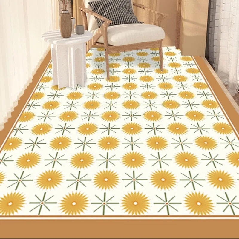 Balcony Mats Kitchen Floor Mat PVC Waterproof Sun-proof Carpet Leather Non-slip Dirt-resistant Rug Wear-resistant Ковер 러그 Tapis by S And B Enterprise