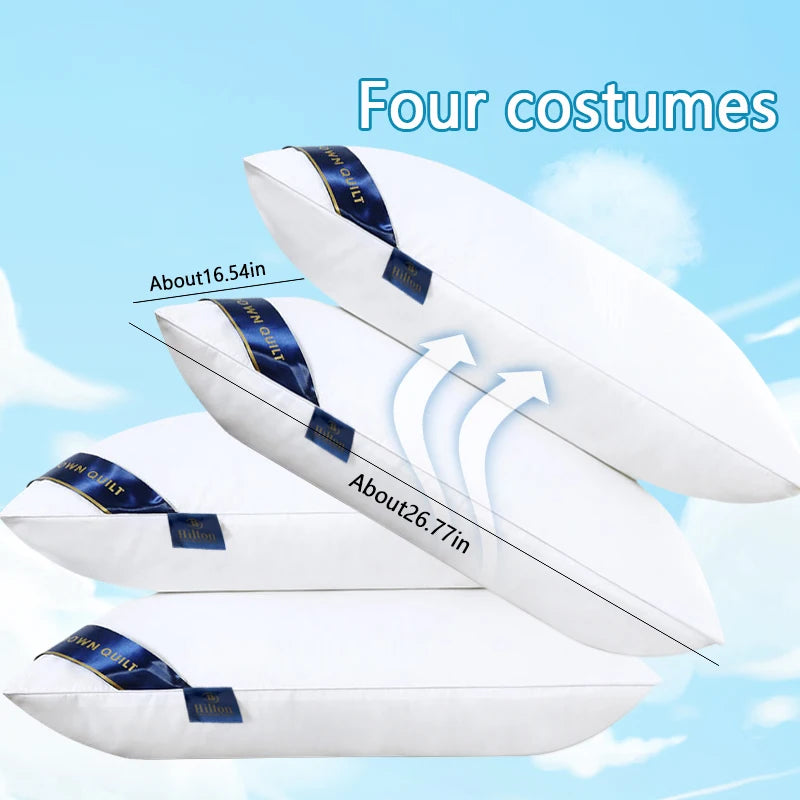 Wholesale Healthy Sleep Bed Sleeping Luxury Hotel Hilton Comfortable Leisure Pillow by S And B Enterprise