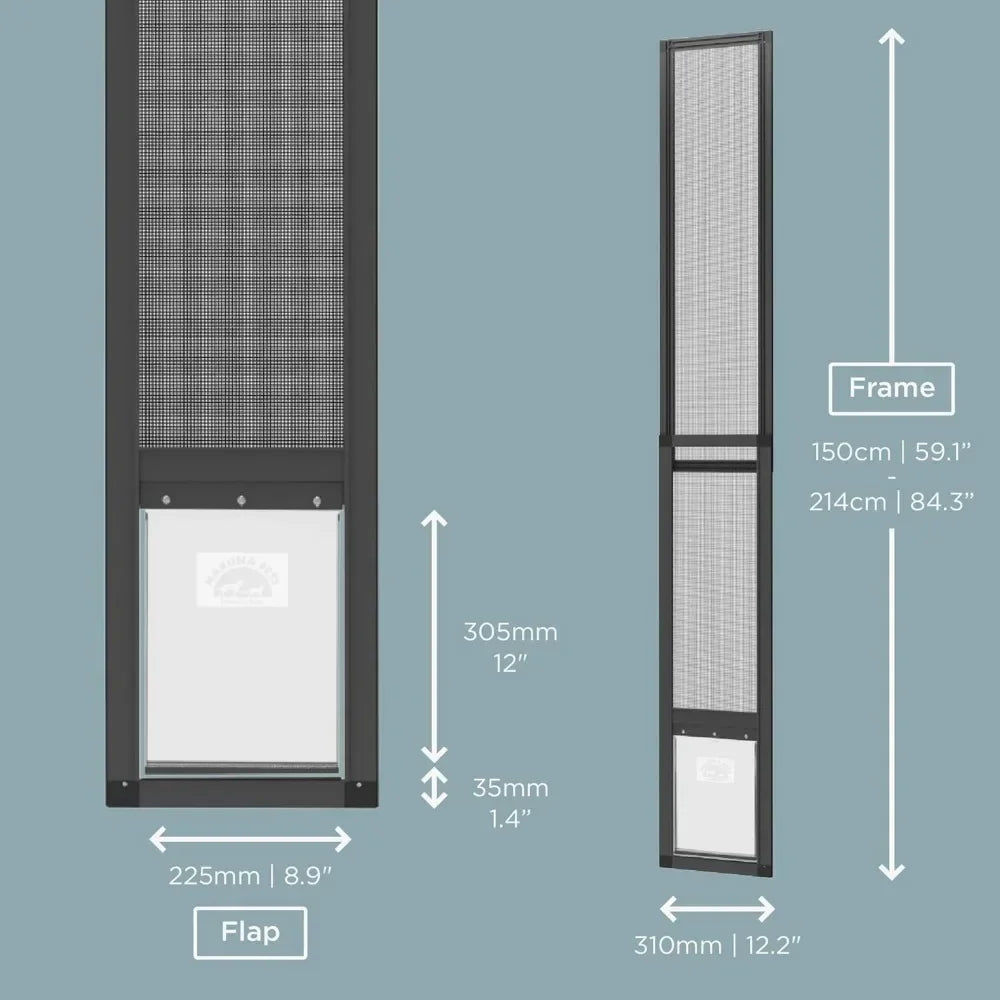 V2 Patio Pet Door Screen Insert Sliding Doors UV Mesh