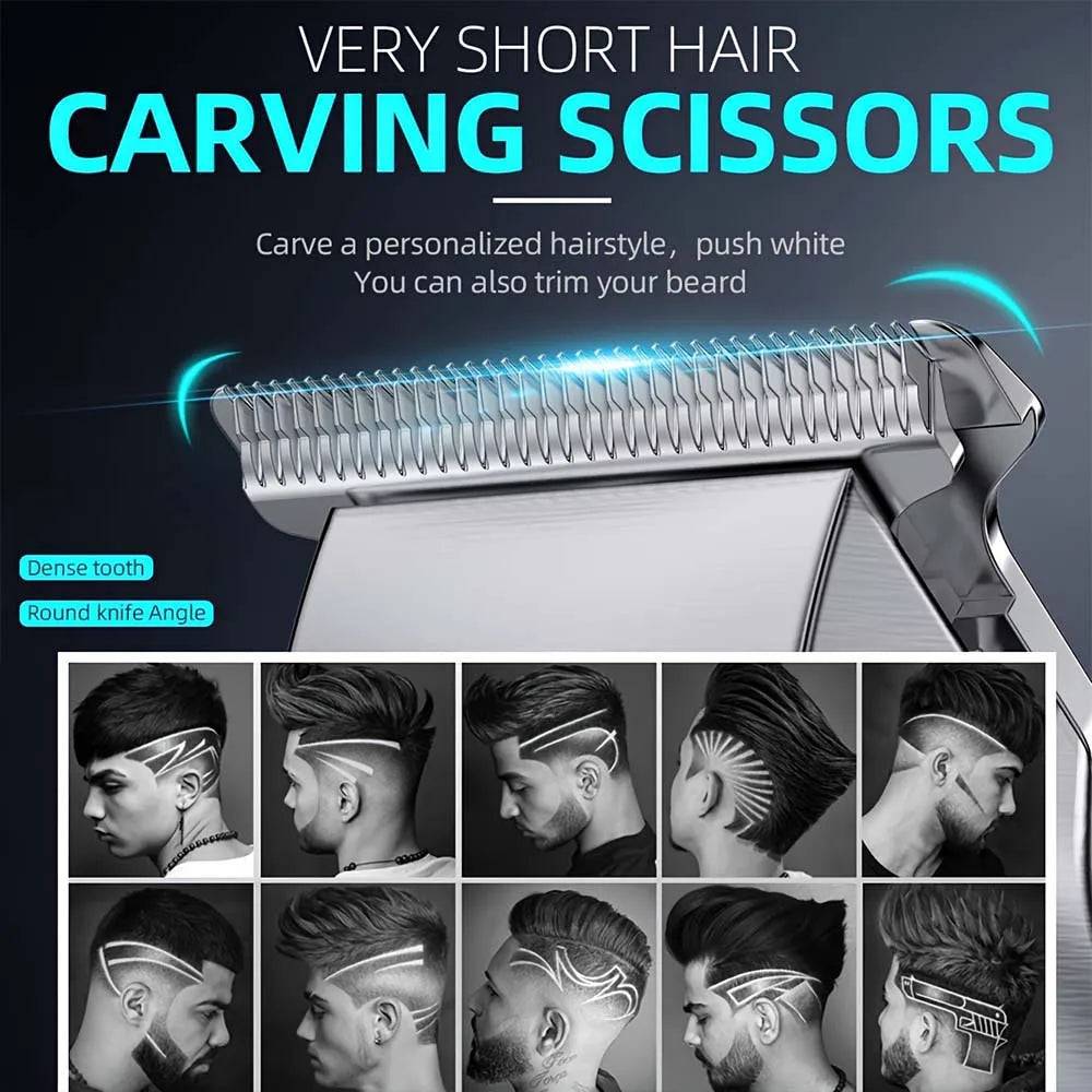 SHUYU Cordless Hair Clippers And Trimmers For Men Professional Kit