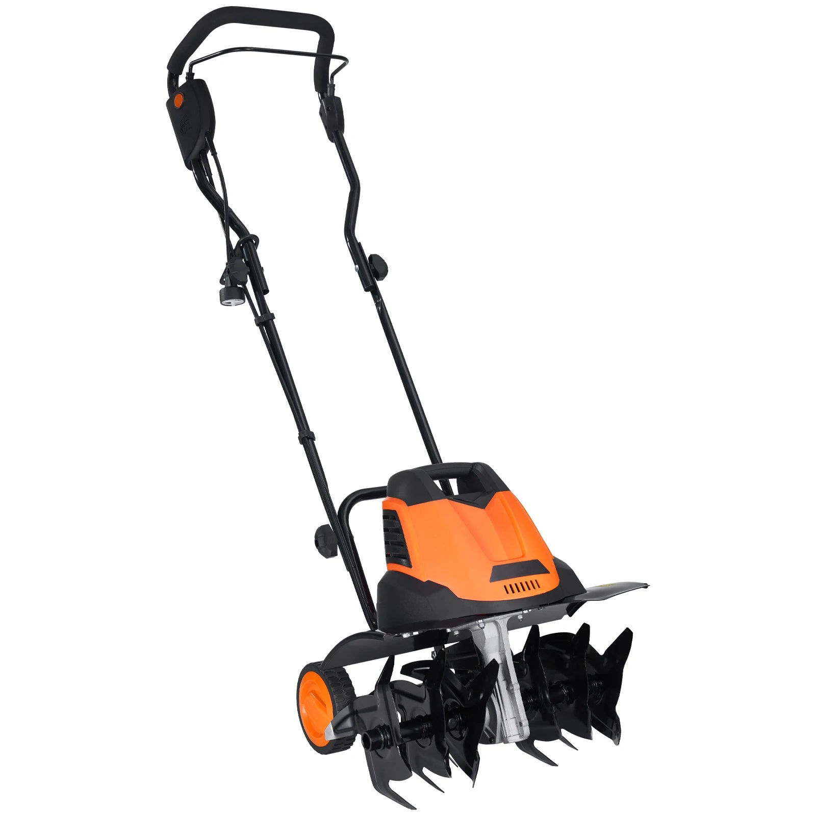 SucceBuy 12 Amp Electric Tiller Corded For Lawn Garden Cultivation by S And B Enterprise