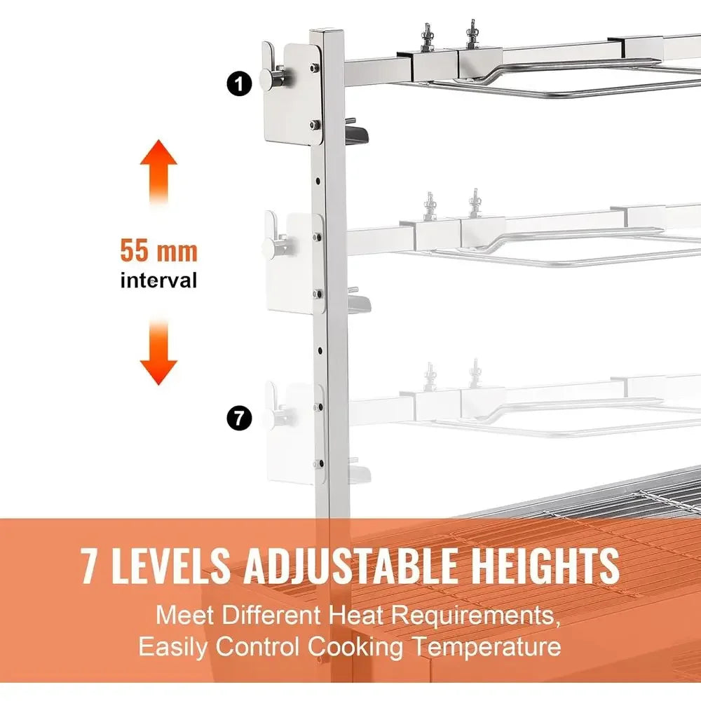 Electric Rotisserie Grill For BBQ Whole Pigs Lambs Goats