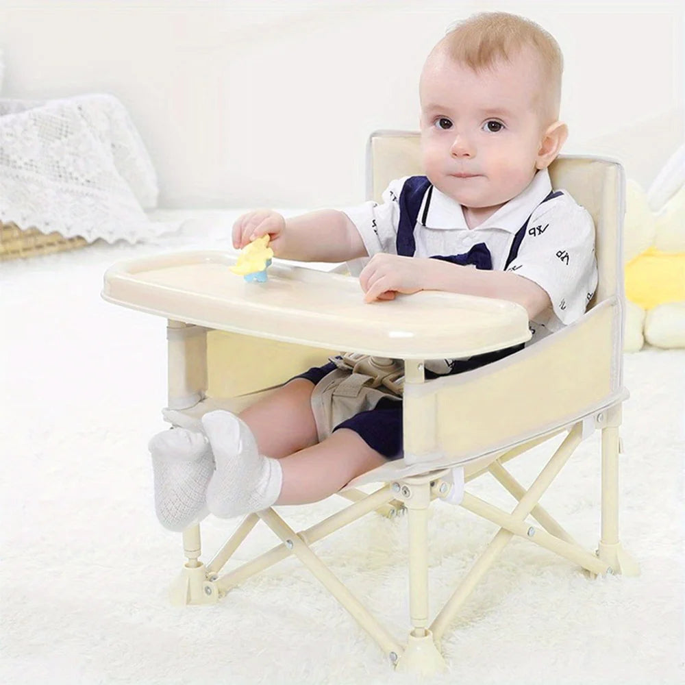 Ubravoo Baby Booster Seat With Adjustable Footrest And Cushion