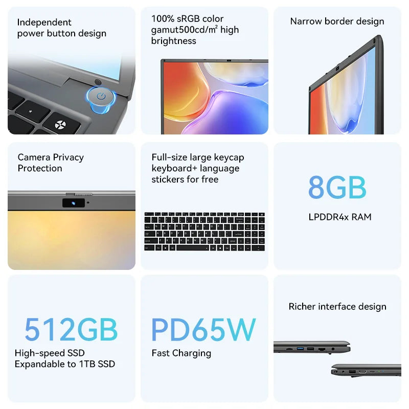 16-inch Adreamer laptop by S And B Enterprise with i5-1240P, 2.5K IPS display, 16GB RAM, 1TB SSD, Windows 11