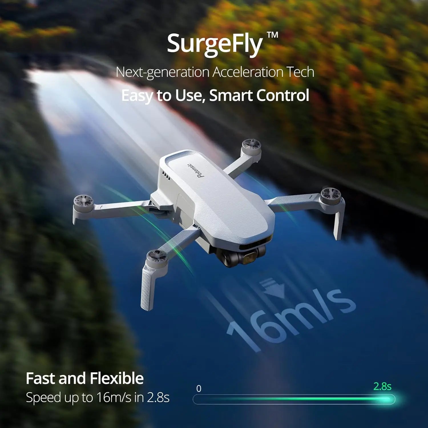 Potensic Atom SE Drone With GPS Auto Return 4K Video by S And B Enterprise