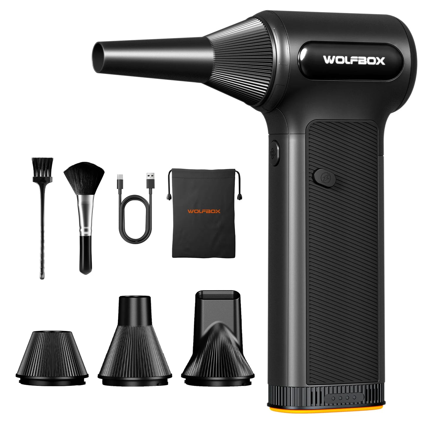 WOLFBOX DF200 Electric Fan Duster Wireless Air Blower 3 Speed