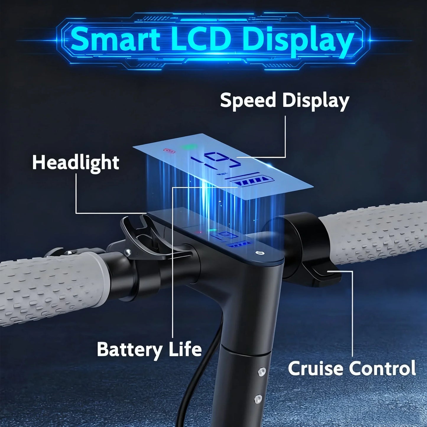 Ladped LP60 Electric Scooter 350W 19 MPH Foldable Urban Commuter 16 Miles Range by S And B Enterprise