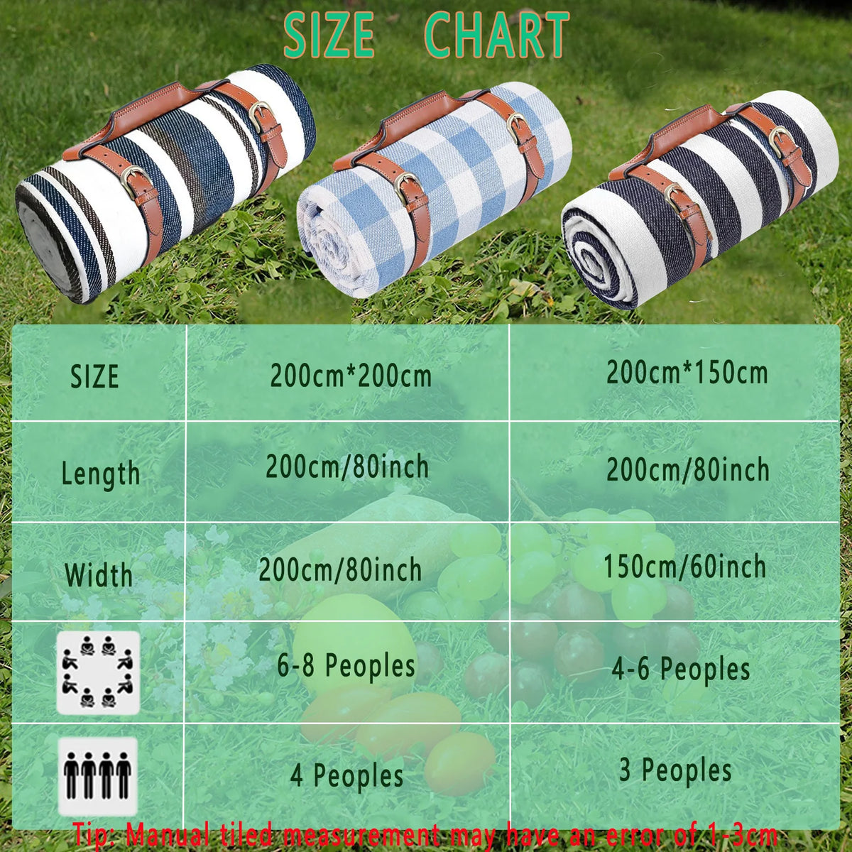 Waterproof Foldable Picnic And Beach Blanket For Camping