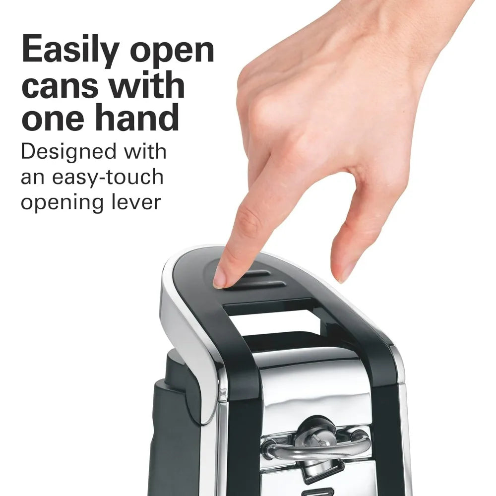 Hamilton Beach Smooth Touch Electric Can Opener Eliminates Sharp Edges