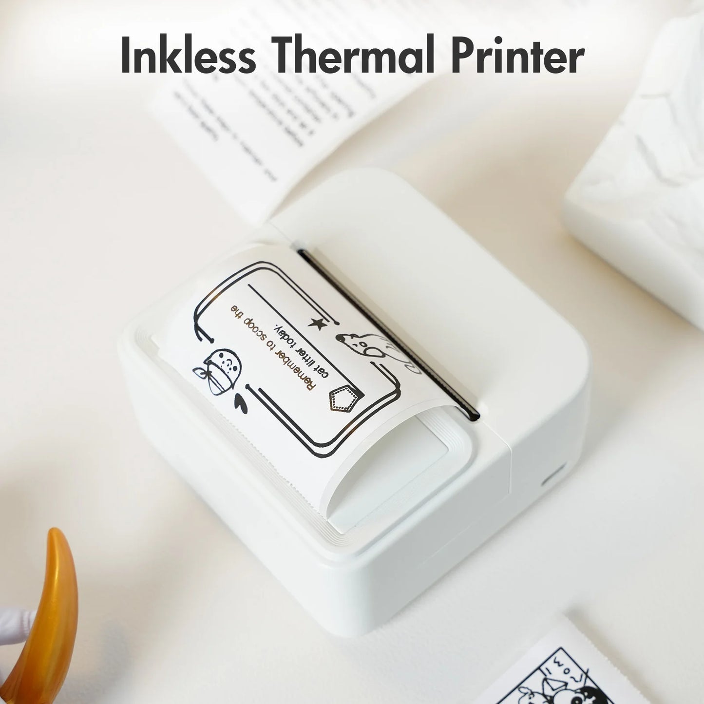 TakeYou Mini Portable Bluetooth Thermal Label Printer