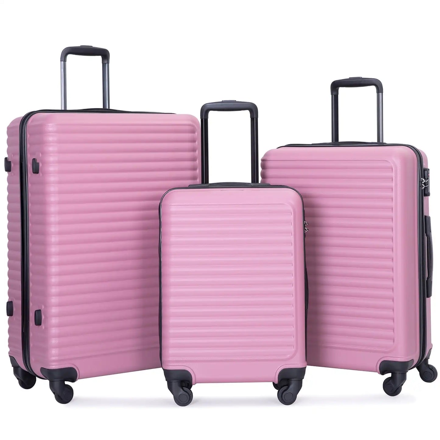 Travelhouse 3-Piece Hardside Luggage Set With TSA Lock