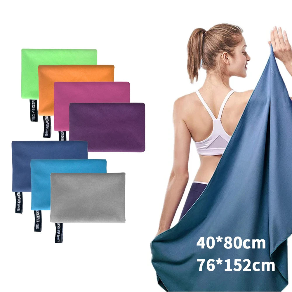 Ultra-Absorbent Microfiber Towel For Sports And Outdoor Activities
