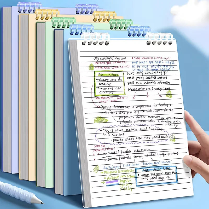 A5 Back to School Deals! 60 Sheets Premium Thick Spiral Journal, Smooth Lined Pages, Strong PP Cover, Perfect for Kids & College Students by S And B Enterprise