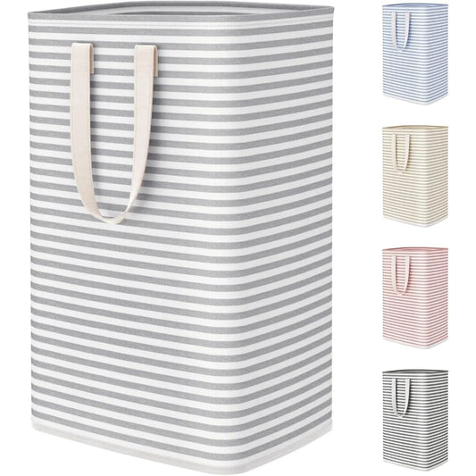 Collapsible Laundry Hamper With Handles Freestanding Waterproof Design by S And B Enterprise