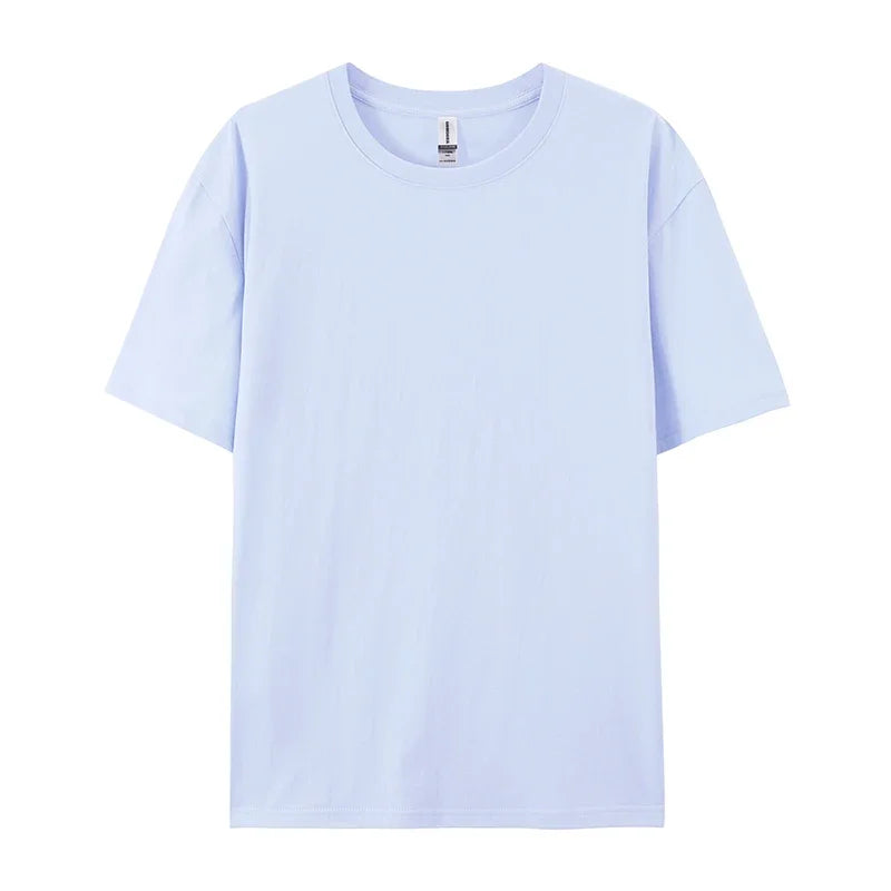 UDDIYANACN 100 Percent Cotton T Shirt Logo Print Crewneck Tee