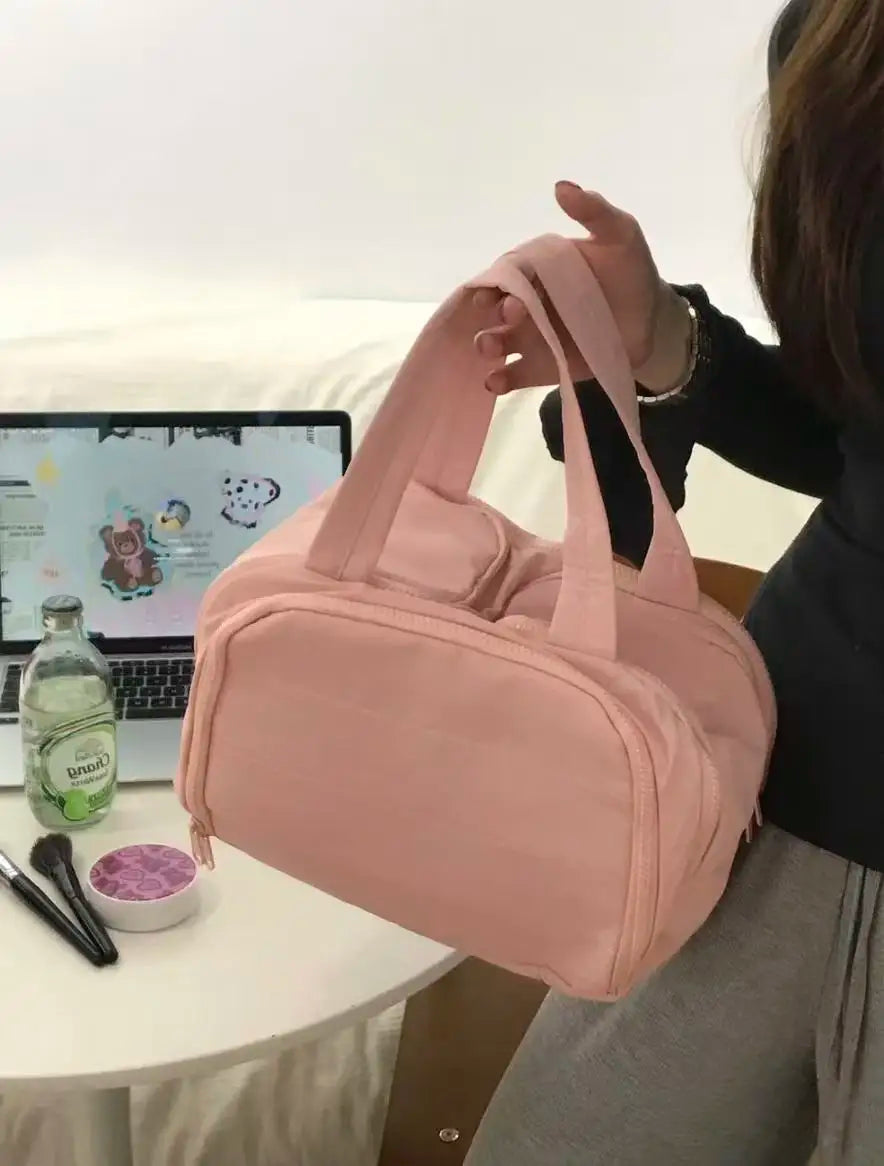 Multi Opening Makeup Bag, Suitable for Commuting, Travel, and Home, Suitable for Makeup and Grooming Storage by S And B Enterprise