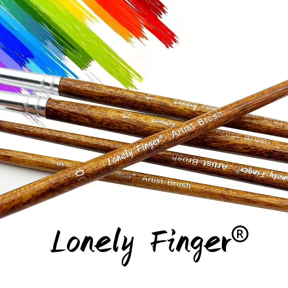 Lonely Finger Premium Synthetic Art Paint Brush Set For Artists