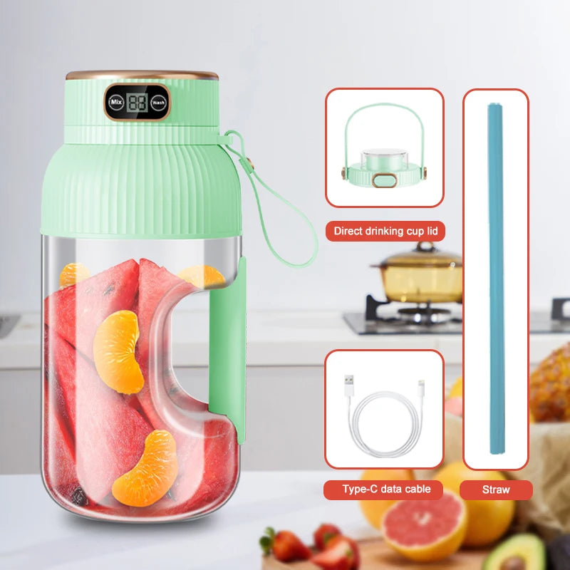 Portable USB Juicer Blender For Fruits And Smoothies by S And B Enterprise