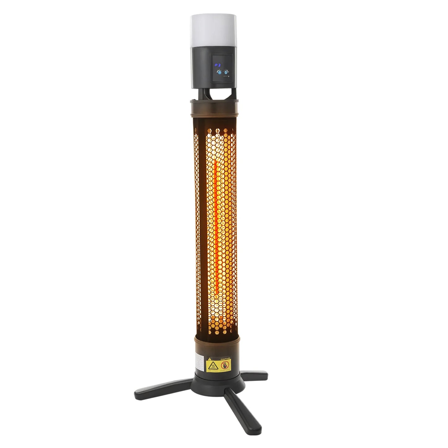1500W Infrared Electric Space Heater Indoor Outdoor Portable Patio
